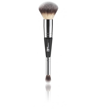 Dual ended makeup brush