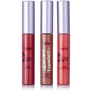 three lip glosses 
